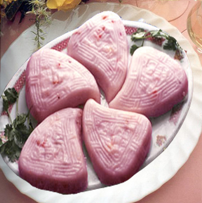 潮汕美食|潮汕红桃粿